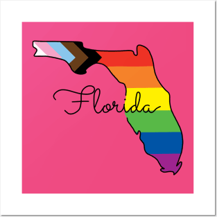 Florida Pride Posters and Art